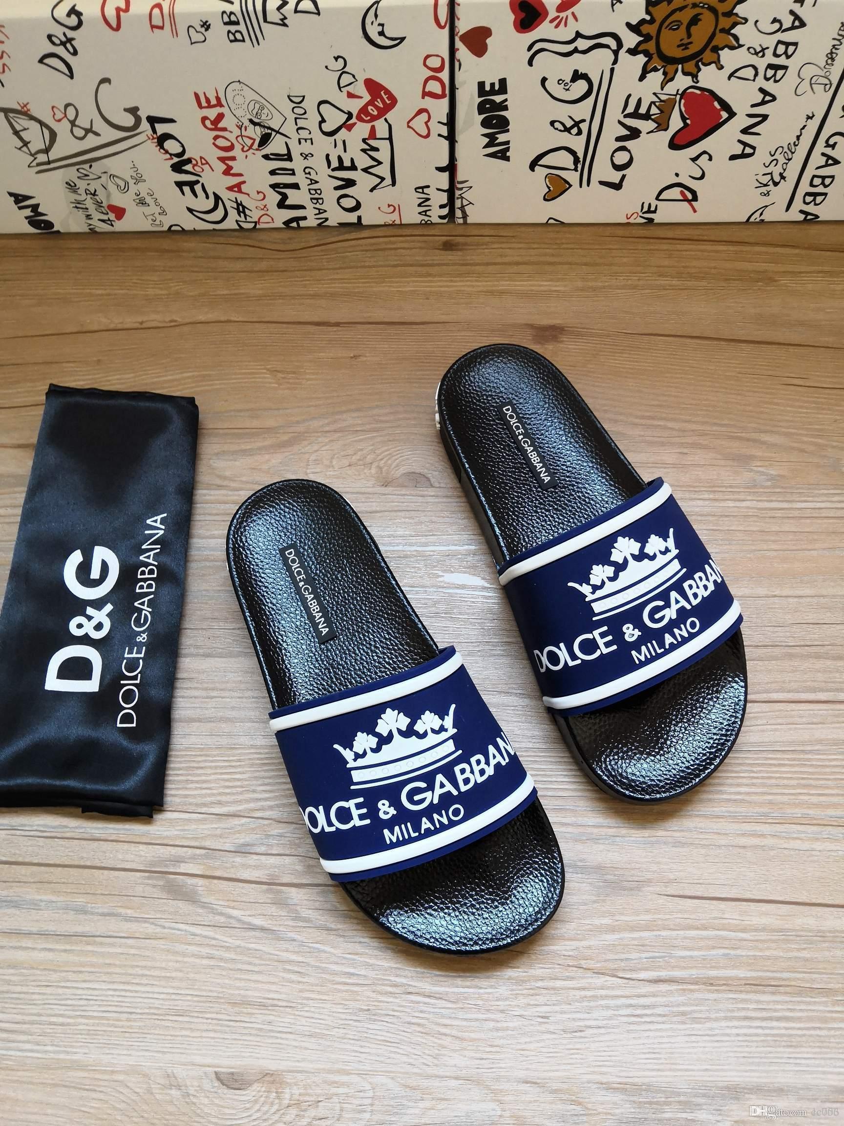 

2021 Woman Man Sandals Slippers Shoes slippers High Quality Sandals Slippers Casual Shoes, Black