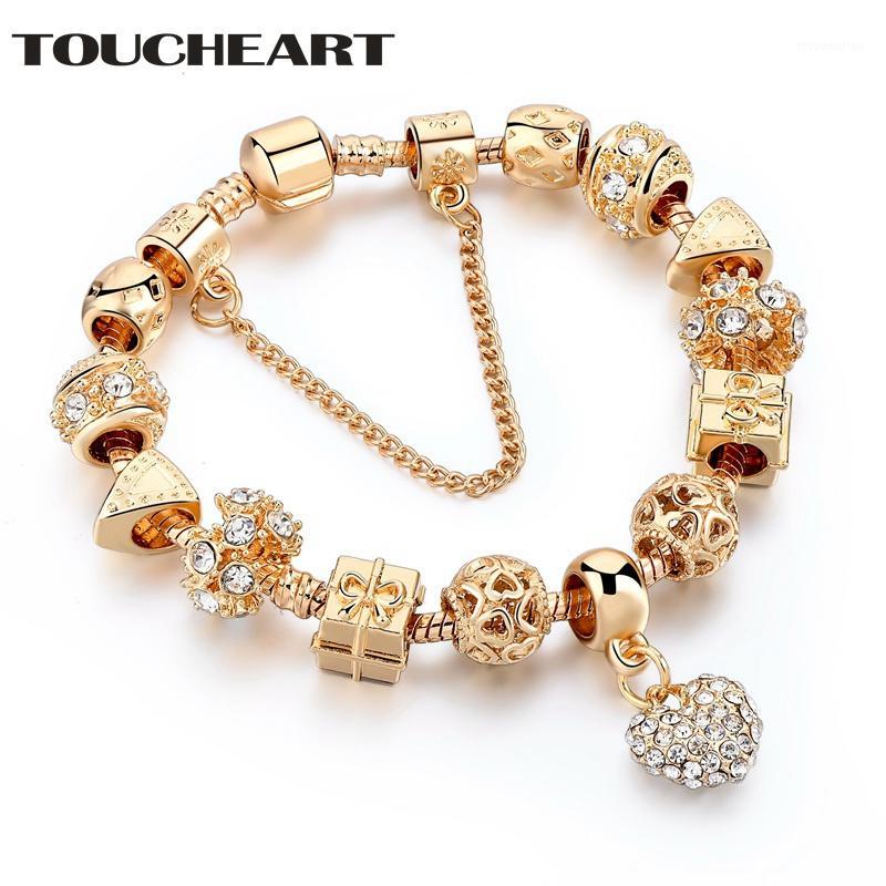 

TOUCHEART Wholesale Gold Custom LOVE Handmade Bracelet & Bangles Charm For Women Jewelry Making Bracelets SBR1700091