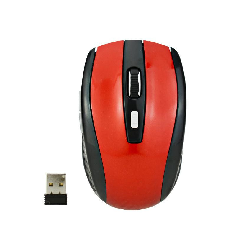 

Newest 2.4G Optical Wireless Mouse USB Receiver Mouse Smart Sleep Energy-Saving Mice for Computer Tablet PC Laptop Desktop with Retail Box