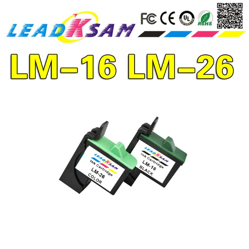 

LM16 LM26 Ink Cartridge 16 26 compatible for Lexmark Z13 Z23 Z25 Z600 Z605 X1100 X1150 X1185 X1270 Z33 Z35 Z515 Z517 Z611 Z615
