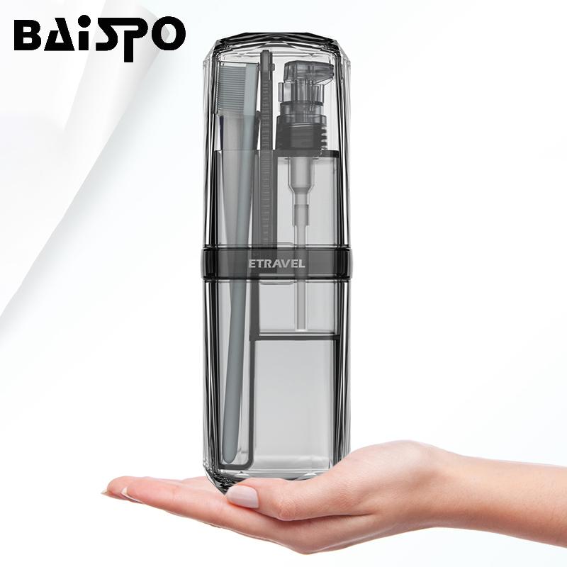 

Bath Accessory Set 8PCS Travel Wash Cup Plastic Creative Portable Toothbrush Toothpaste Toiletries Storage Box Bathroom Accessories Sets