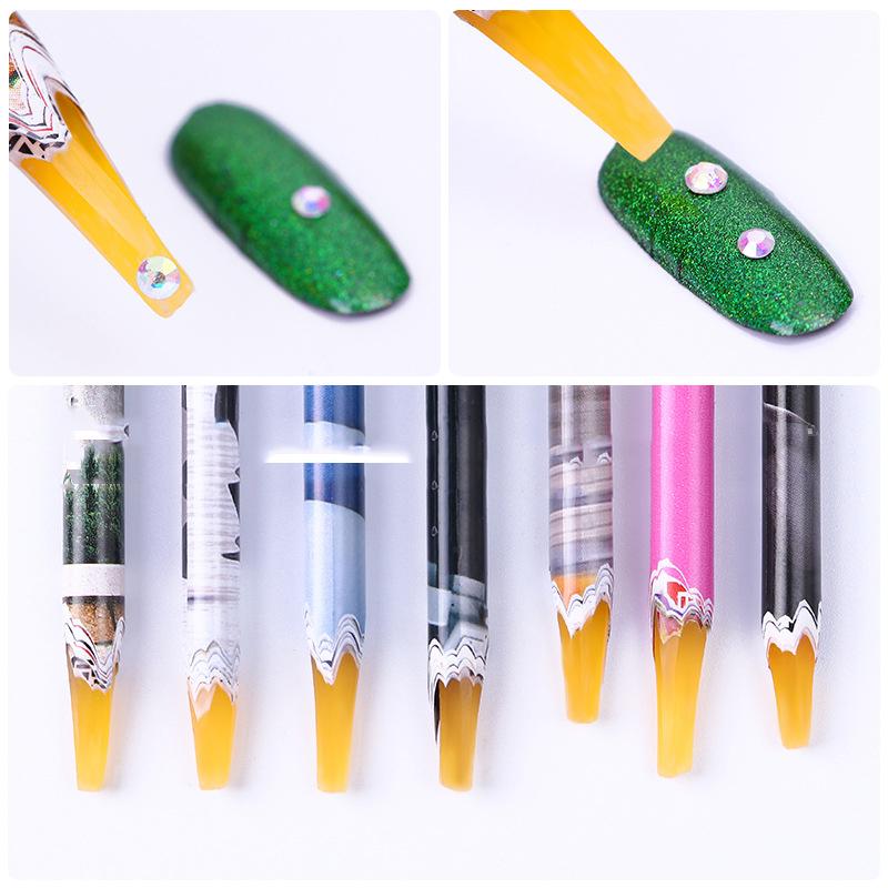 

Nail nail pen with sticky point drill pen special for sticking drill point tool crayons