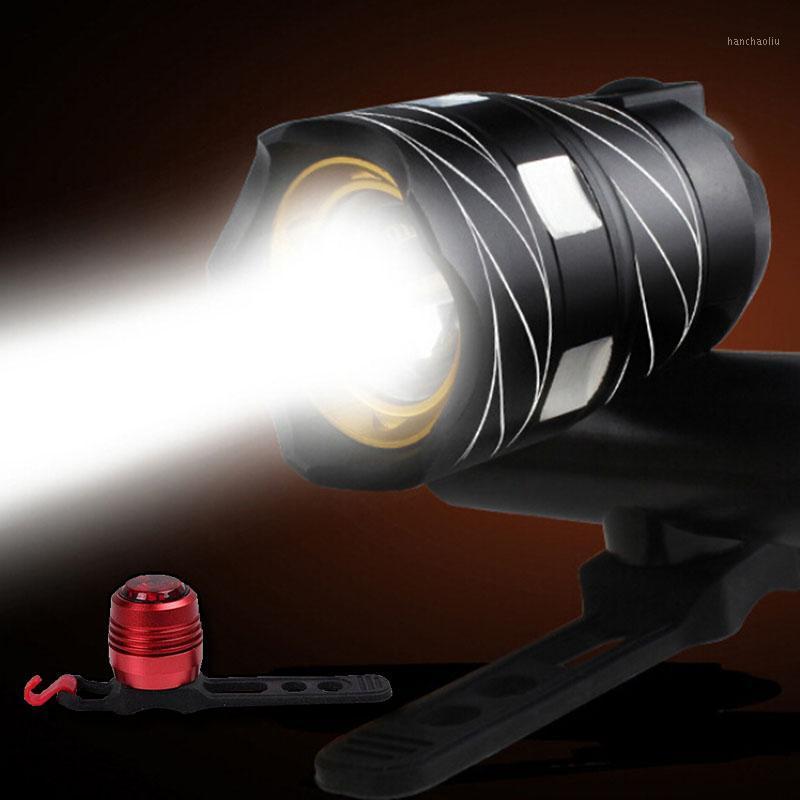 

BaseCamp Zoomable Cycling Safety Bicycle NEW Led Bike Light Bicycle Light Bycicle USB Rechargeable Built-in Battery Taillight1
