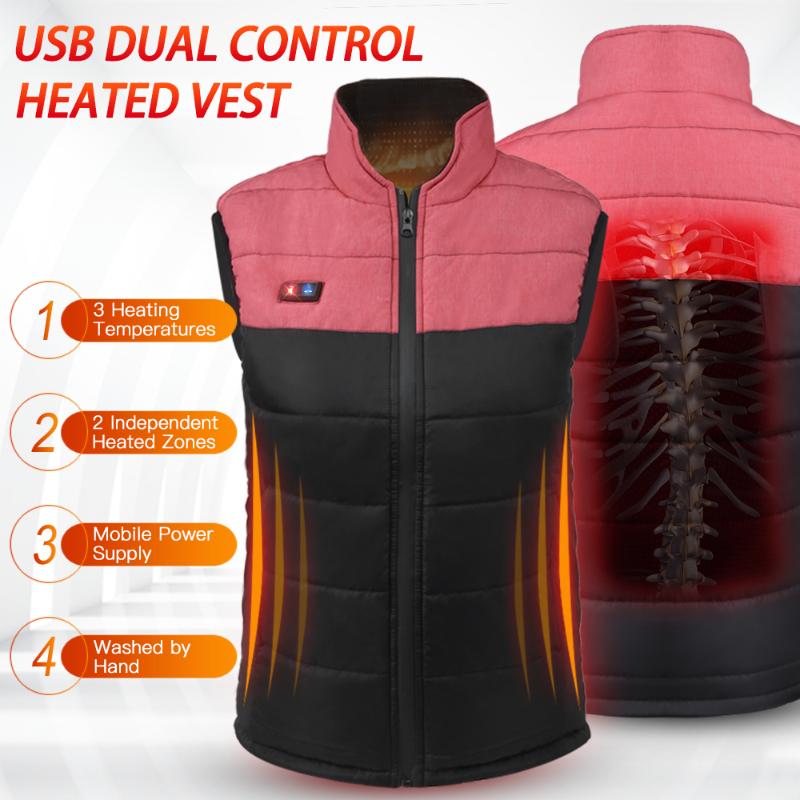 

VIP link for USB Heated Vest, Women black red