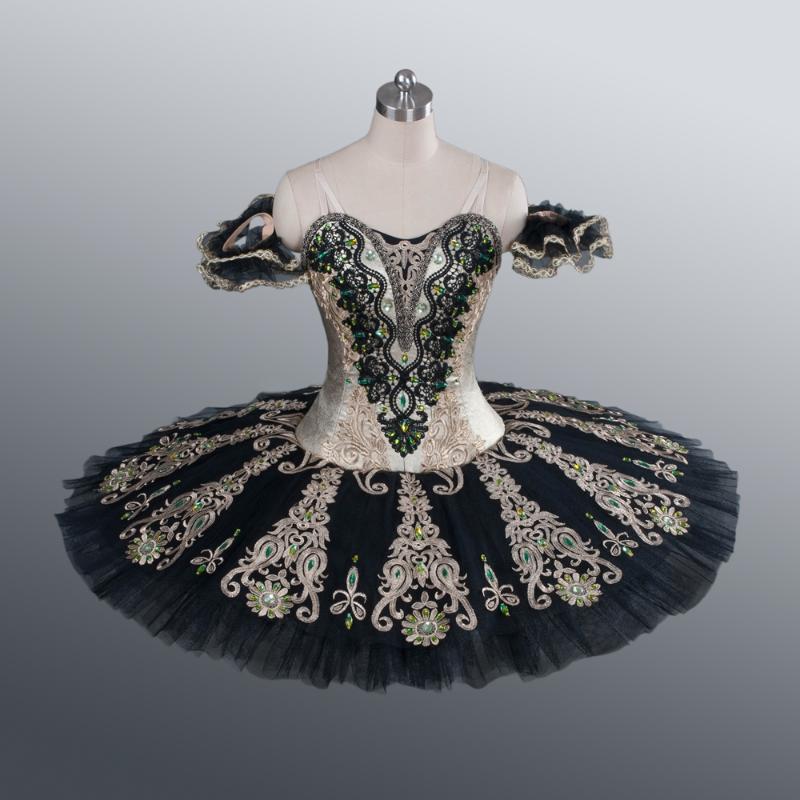 

Beautiful girl's professional classical balle tutu, Natural black