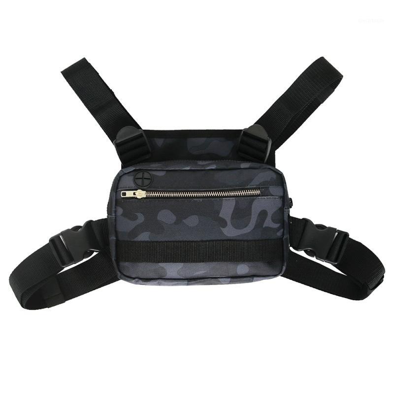 

Streetwear Chest Bag Multifunctional Adjustable Leisure Chest Backpack Fashion Bag Hip Hop Tactical Mobile Phone1