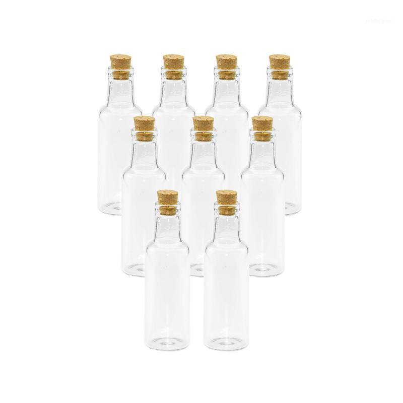 

24Pcs 25ml Craft Vials Small Hyaline Glass Container with Corks Creative Handicraft Refillable Bottling Empty Gifts Bottles1