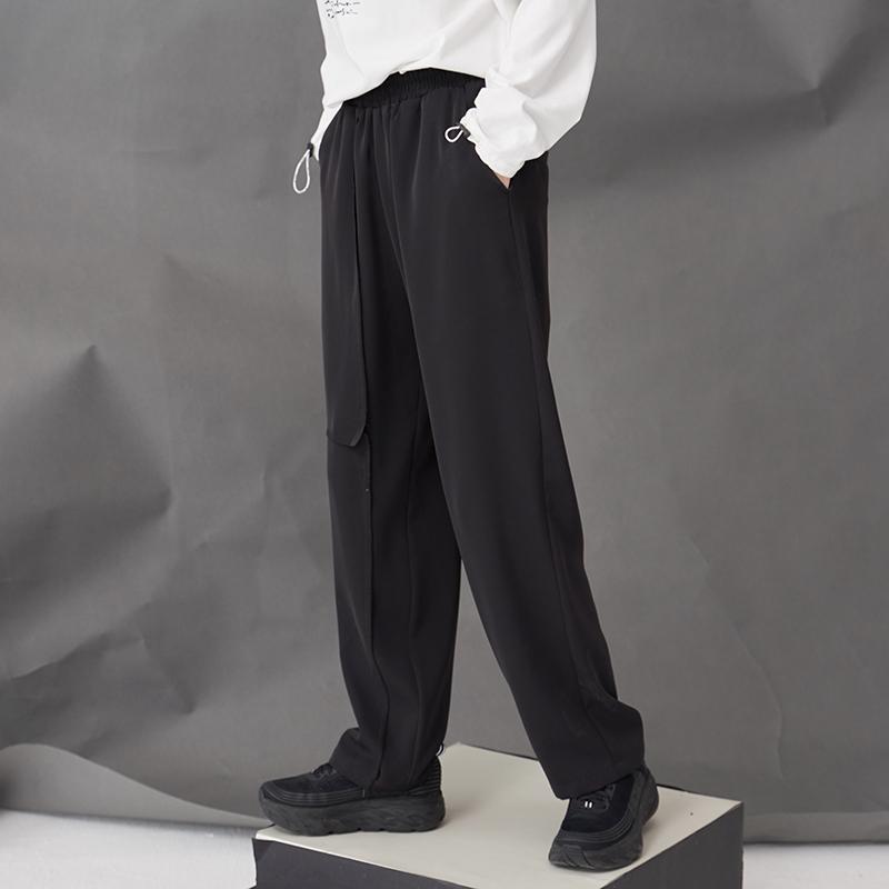 

27- 2020 Men Women's clothing GD Hair Stylist fashion street Casual Pants with drape feeling suit material plus size Costumes, Black