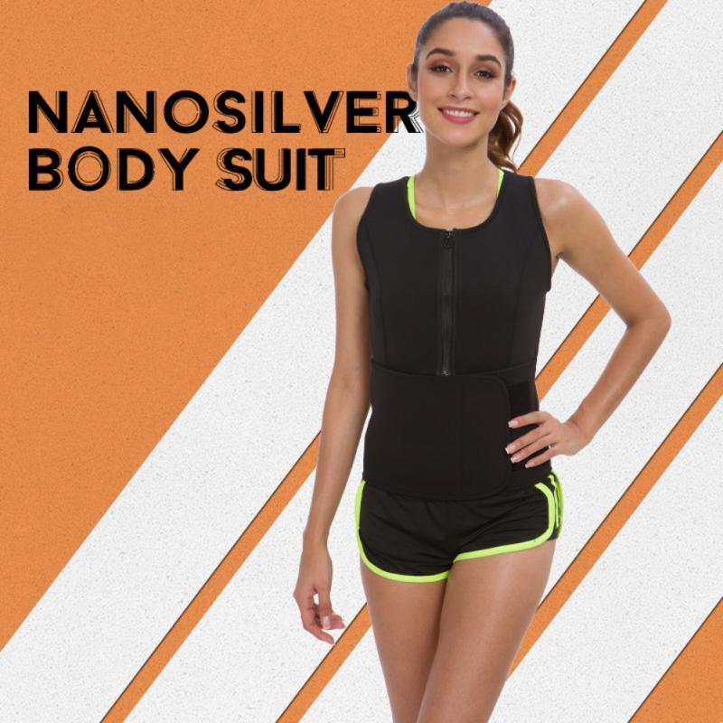 

Sauna Top Vest Sports Bra With Adjustable Waist Shaper Band Trainer Belt Slimming Corset1, Black