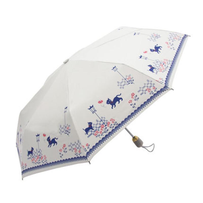 

Cute Cat Umbrella Automatic Folding Open Close Sun Protection Uv Protection Mini Parasol Modis Strong Corporate Gifts 40YS00130, Style 01