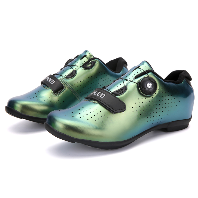 

Professional Athletic Bicycle Shoes MTB Cycling Shoes Men Self-Locking Road Bike Shoes sapatilha ciclismo Women Cycling Sneakers, Black