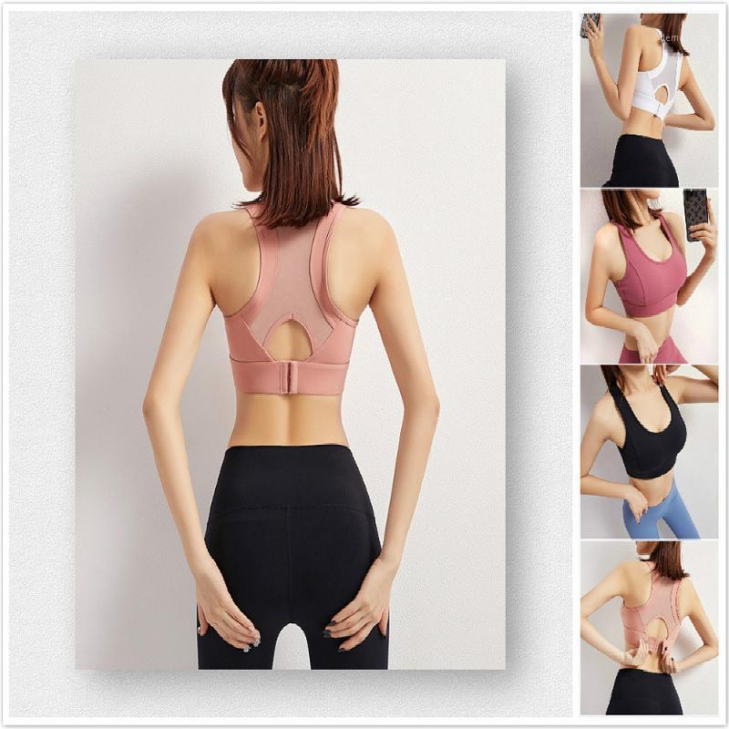 

Women Bras Sports Bra High Impact Support Push-up Sexy Beautiful Back Yoga Padded Crop Top Workout Gym Running Underwear Bra1, Black