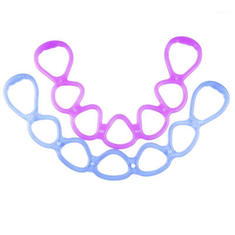 

Hot 7 Ring Stretch Exercise Band,Resistance Bands,Yoga Stretching Arm Shoulders Foot,Fitness Home Gym,Purple and Blue1