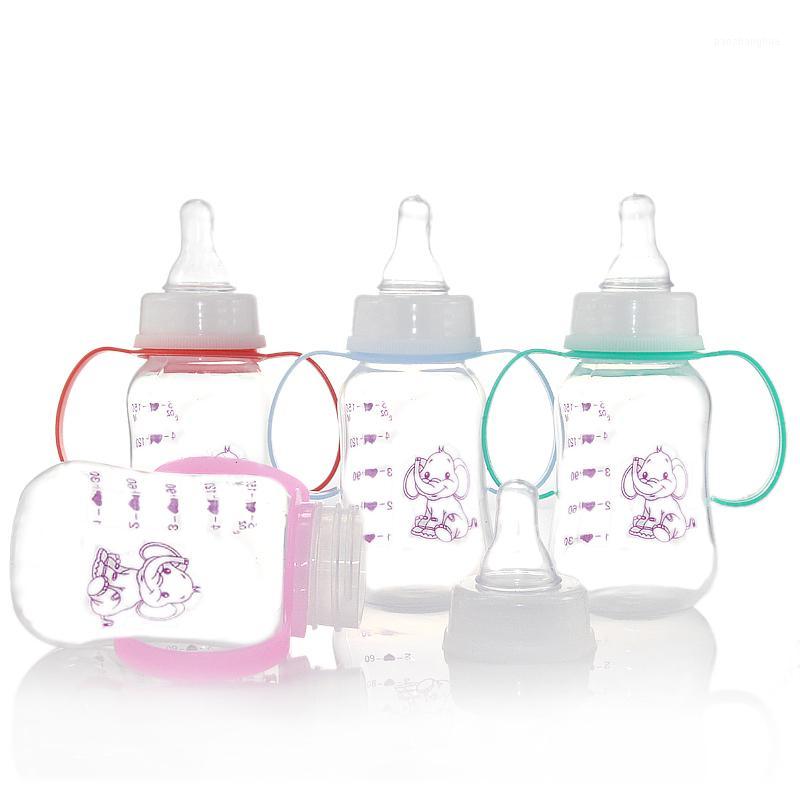 

150ML Standard Diameter Infant Nursing Bottle Feeding Cup With Grip and Neck Nipple Baby Feeding Bottle1