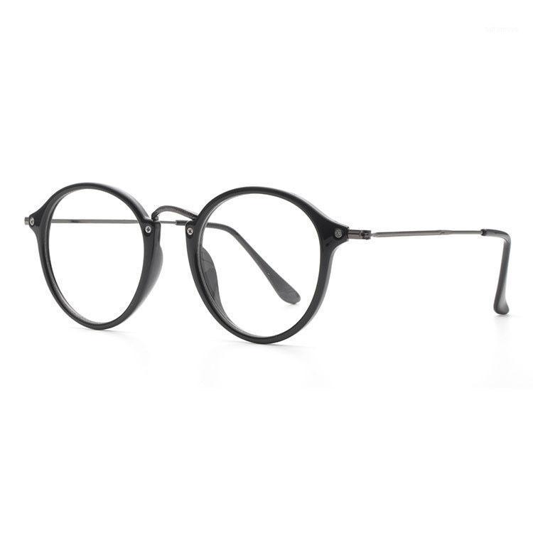 

Glasses frame 2020 New women Men Vintage Retro round Flat Glasses super light eyewear nerd frame retro unisex1