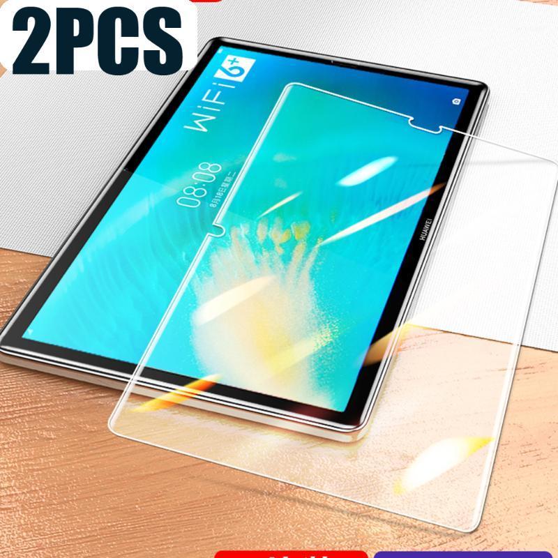 

2 packs tempered glass screen protector for Huawei matepad 10.8 2020 10.4 pro 10.8 T8 T 8.0 SCMR-W09 SCMR-AL001
