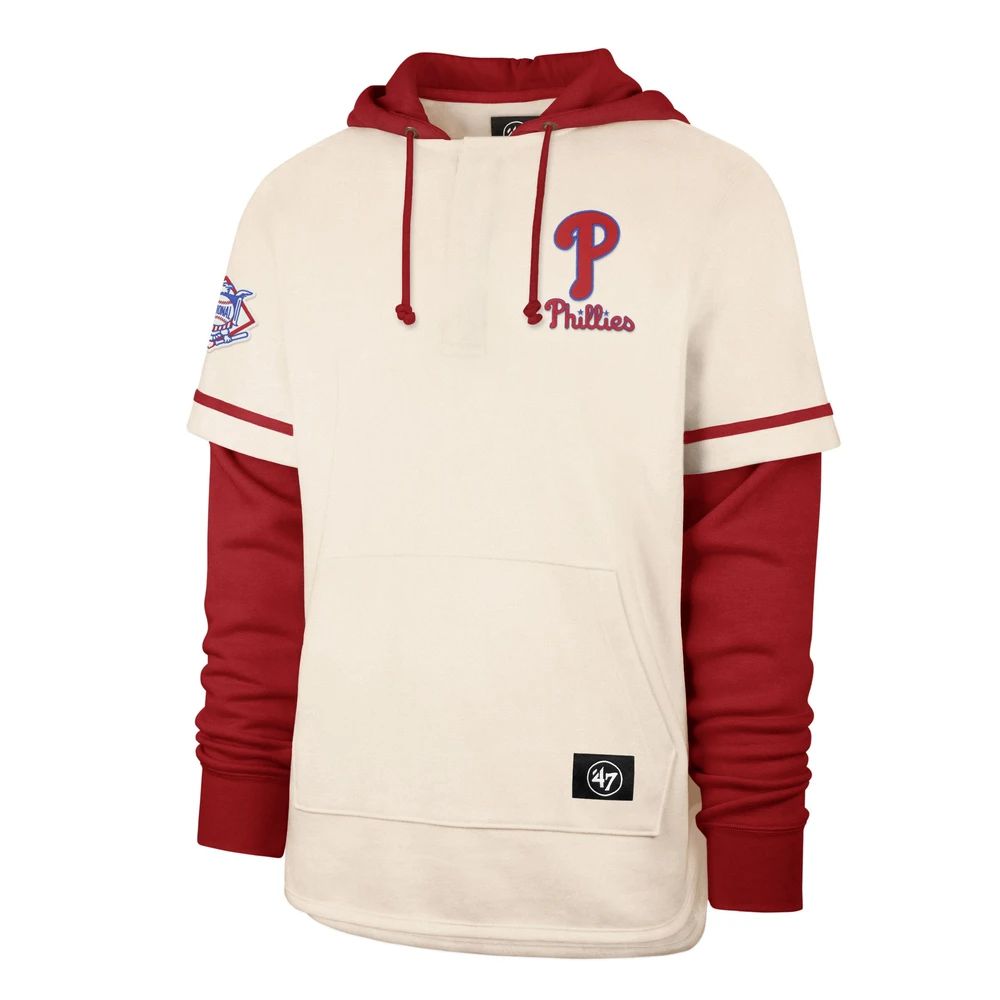 

Philadelphia Phillies MEN sweatshirt Cooperstown Heritage Shortstop Pullover baseball Hoodie, Black