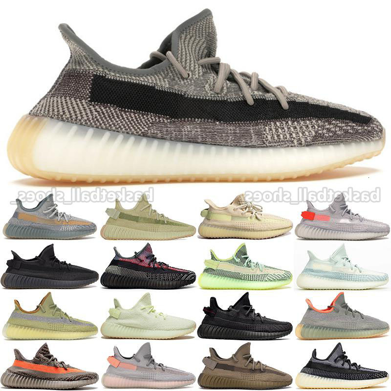 

Top Qaulity Mens Runnings Shoes Women Sports Sneakers Kanye West Israfil Zebra Static Earth Zyon Tail Light Cinder Chaussures Size 36-47