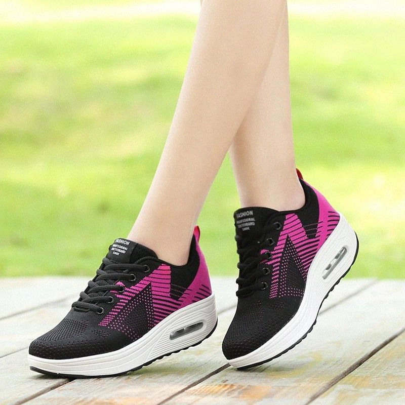 

Women Casual Shoes Fashion Breathable Walking Mesh Flat Shoes Sneakers Female Women 2020 Tenis Feminino Vulcanized #RX7d