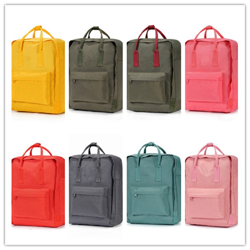 Sacs de plein air Fjallravan Kanken 7L 16L 20L 20L Mini Mini Sac à dos Femme et Enfants Style Fashion Style Design Toile Sac à dos imperméable Ar