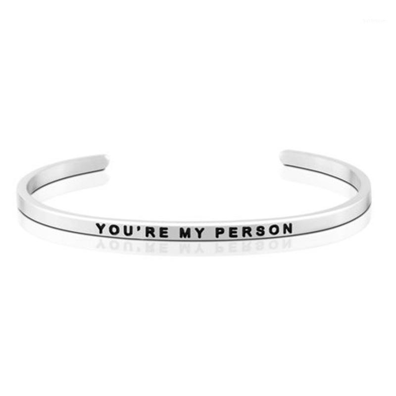 

3.5mm Width Mantra Bracelets Bangles Stainless Steel Bangles Positive Inspirational Quotes Bracelets Sliver gold Rose Gold1
