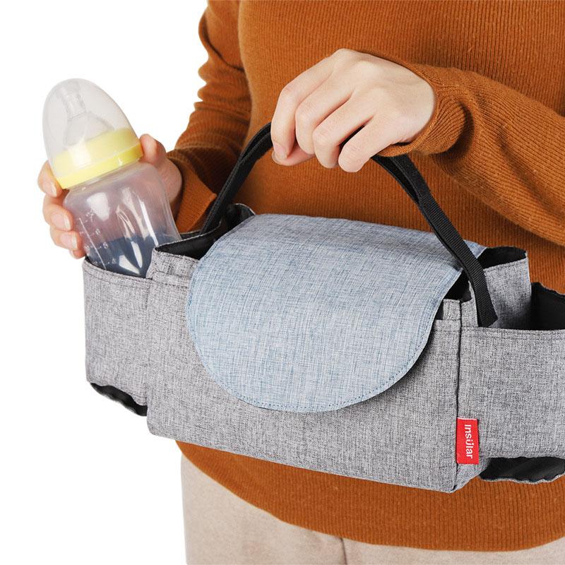

Splice Baby Bottle Cup Holder Diaper Bags Maternity Cup Holder Cover Baby Buggy Pram Bottle Storage Bag ZL615, Colour 3