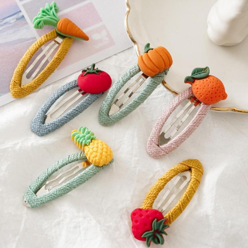 

3pc/set Cute Fruit BB Clips Women Girl Hair Accessories Clips Hairpins Barrette For Kids Children Hairgrips Headdress Headwear1