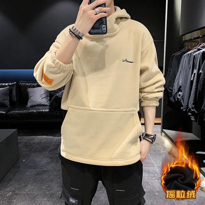 

Plus size -5xl Japan Style Casual Men 2020 Spring Autumn Hoodie Sweatshirt Men'S Thick Fleece Hip Hop High Streetwear Clothes, Black