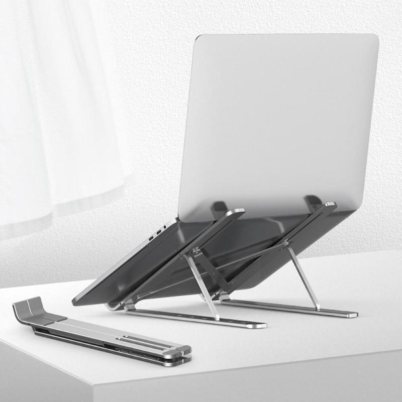 

Portable Folding 6-level Adjustable Laptop Stand Notebook Holder for Macbooks Pro1
