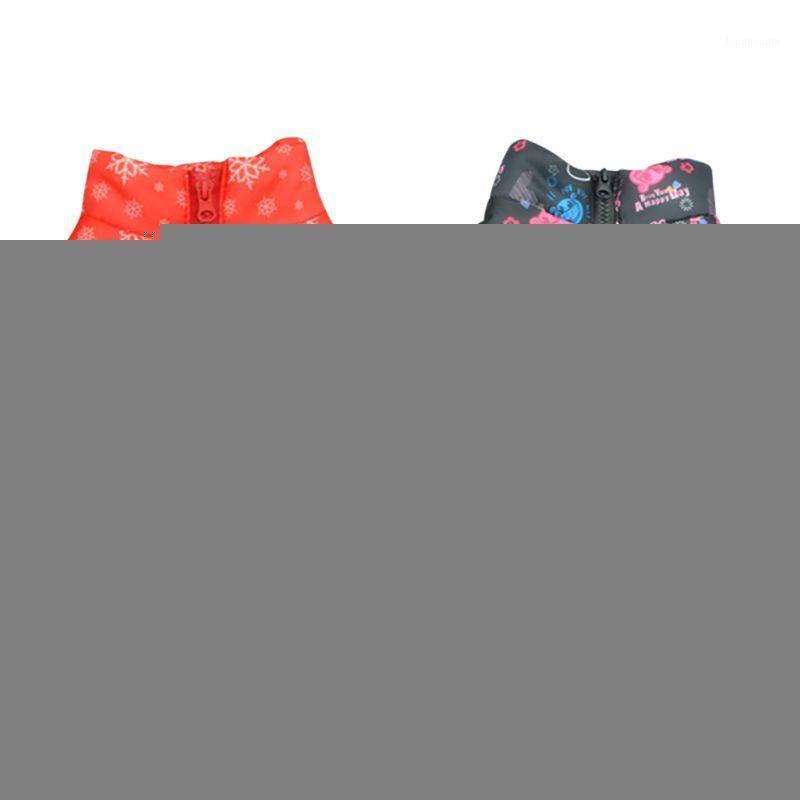 

Small Pet Dog Clothes Winter Soft Padded Vest Harness Puppy Doggy Warm Clothes Coat dog Warm Classical -L1, Red