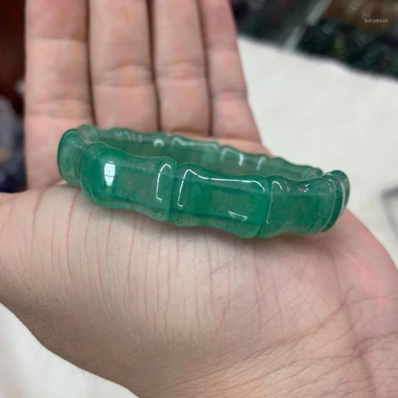 

green strawberry quartz stone beads bracelet natural gem stone jewelry bangle DIY jewelry bracelet for woman for man wholesale !1