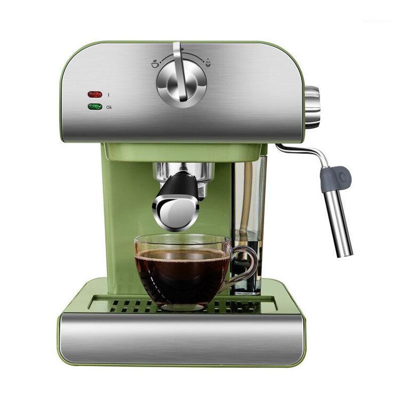 

Coffee maker Household small semi-automatic espresso high pressure steam milk foaming all-in-one machine1