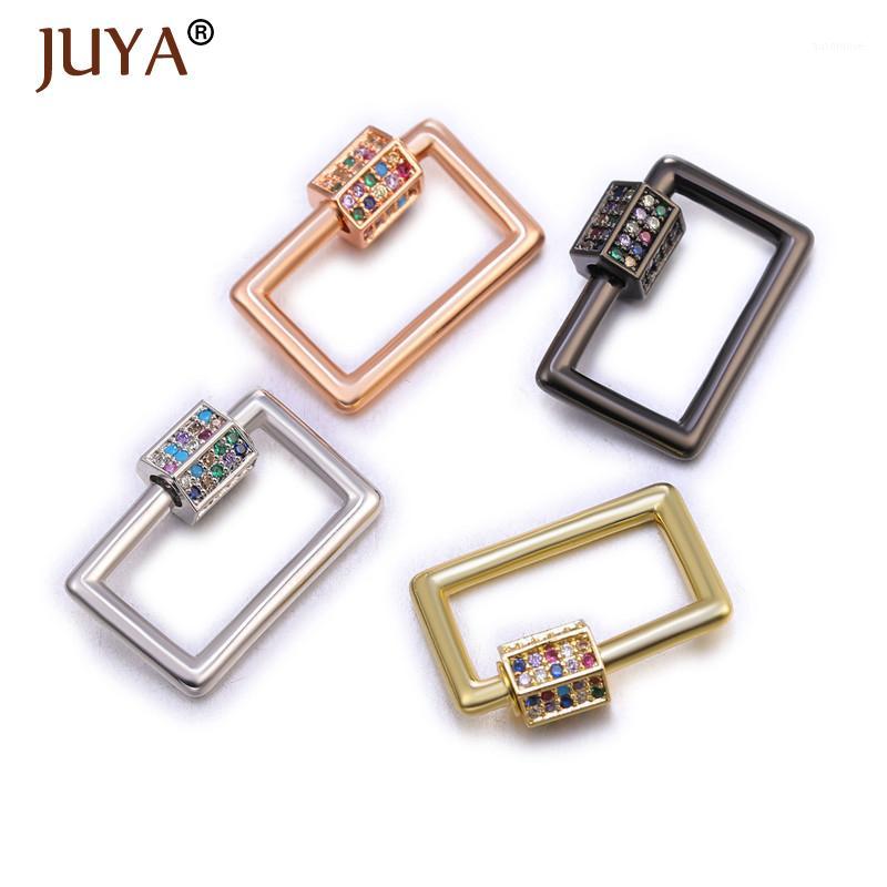 

Juya Jewelry Clasps Fastener Screw Clasps Supplies Handmade Accessories for Jewelry Making DIY Woman Necklace Bracelet1