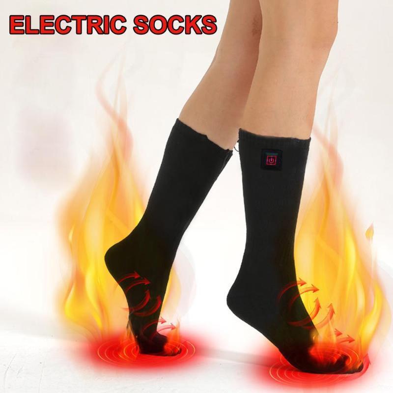 

3 Gears Heated Socks Without Battery Foot Wear Guard Brace Operated Winter Foot Warmer Electric Socks1, Type b