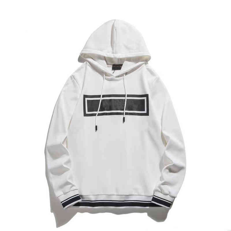 

Men's Digner Sweaters Hoodi Women's Casual Round Neck Long Sve Sweater Coupl High Quality Sweatshirt, White