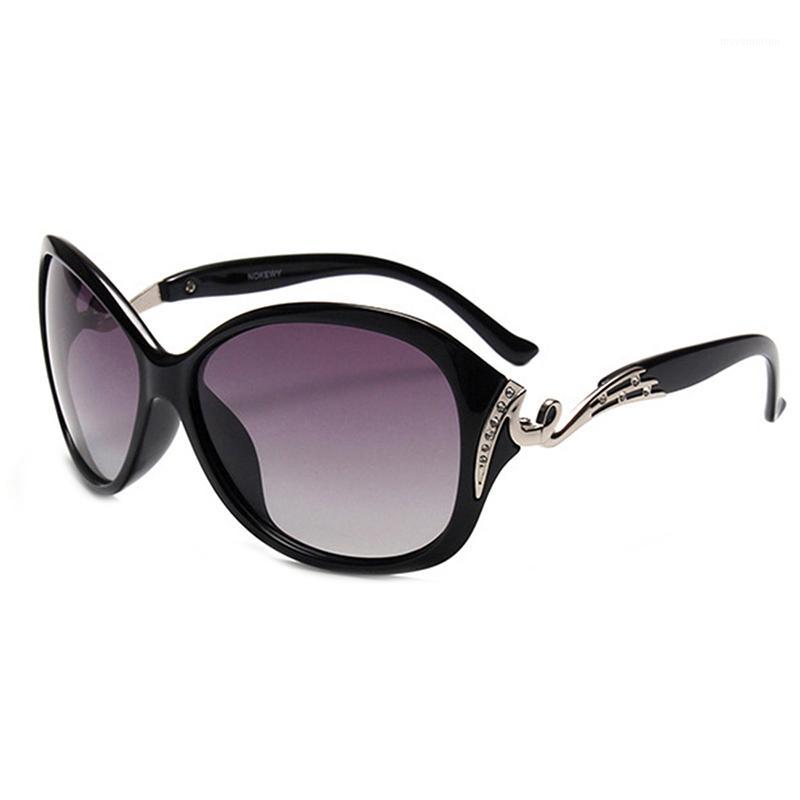 

JULI Polarized Oversized Sunglasses for Women UV400 Protection Sun Glasses With Rhinestone Sun Glasses Female 80831