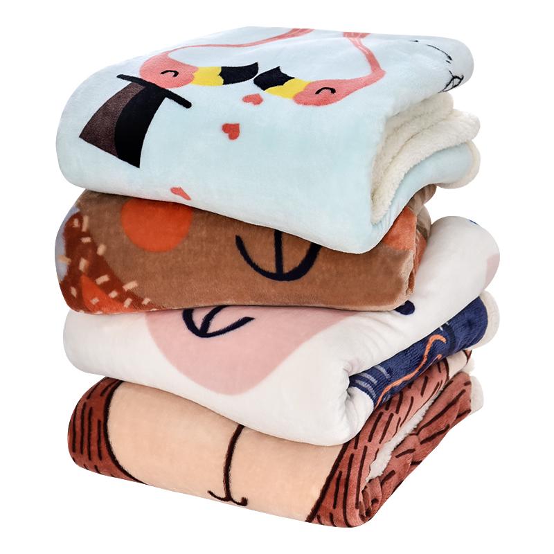 

Beroyal New 2020 Kids Blanket - 1PC Fleece Blanket Super Soft Cartoon Throw Children Baby Swaddle