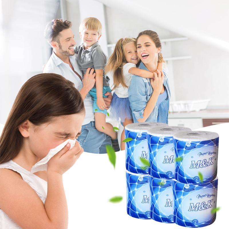 

Toilet Paper Hollow Replacement Roll Paper Print Table Kitchen Papers For Bathroom/Office/Restautant 2020 Napkins Daily Use 20201