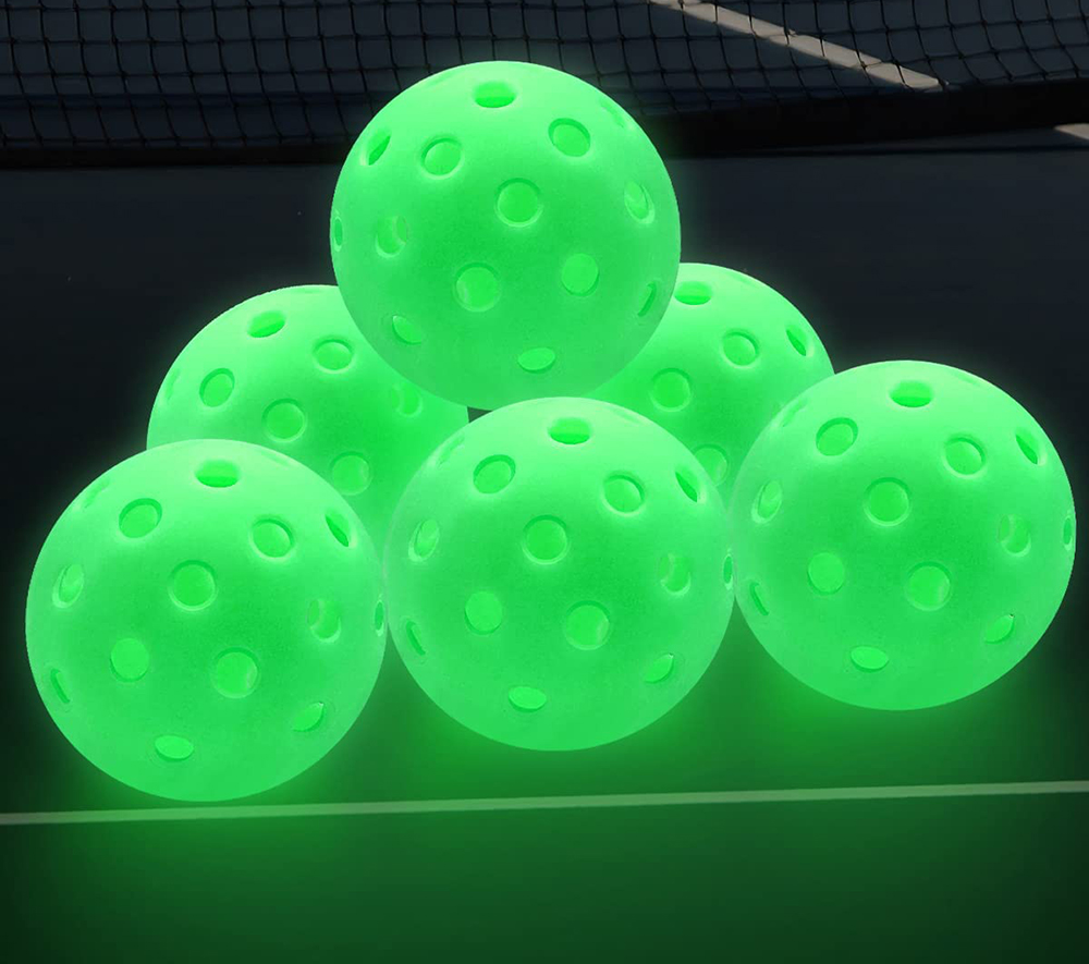 Glow PickleBall Ball, tips Tricks voor Black Light PickleBall USAPA Stardard Pickle Balls