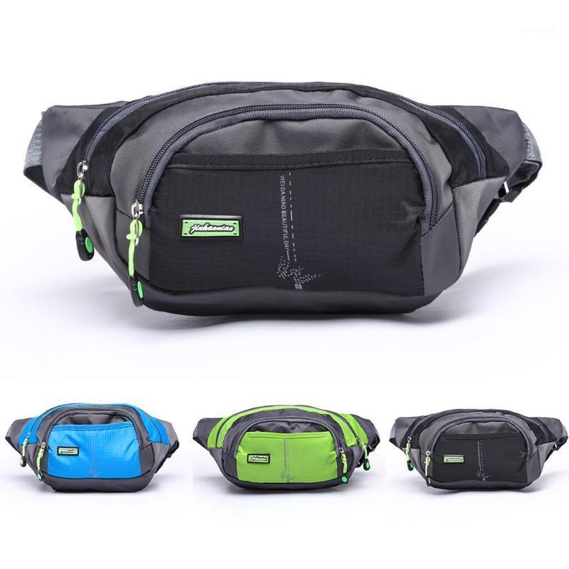 

black fanny pack Outdoor Sports Travel Crossbody Shoulder Bag Chest Bag Waist Pack bolso de cintura mujer#BY351