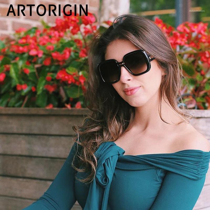 

2020 Brand Square Sunglasses Women Oversize New Design Ladies Sun Glasses UV400 feminino1