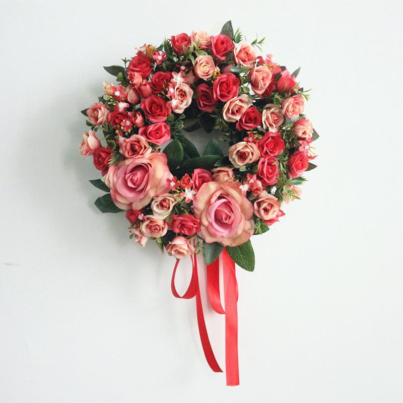 

Flone Artificial Flowers Wreaths halloween decoration christmas Wedding garland decoration Home DecorPerfect Quality