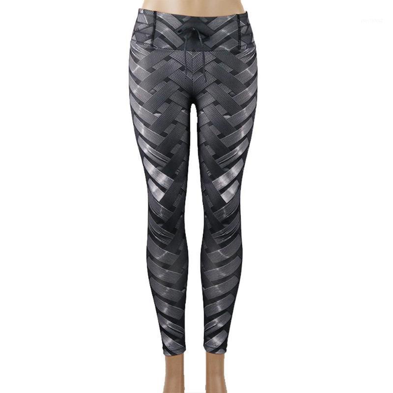 

None Sports Thin High Elastic Fashionable Yoga Fitness Pants1, Black