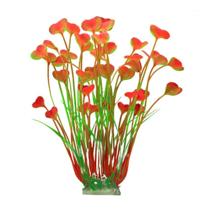 

Handmade Aquarium Plastic Plants Decoration Fish Tank Water Plant Grass Ornament J2Y1