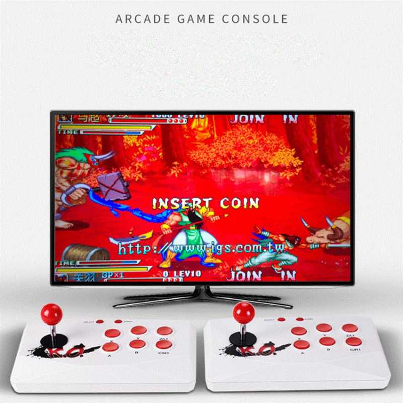 

32bit Arcade 2.4G Wireless Double Controller Game Player Built-in 1788 Games