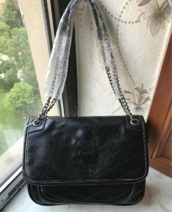 

2021 fashion ladies chain shoulder bags female messenger bag women crossbody hot sale very handbag good quality large size:28x20cm juan2003, Black