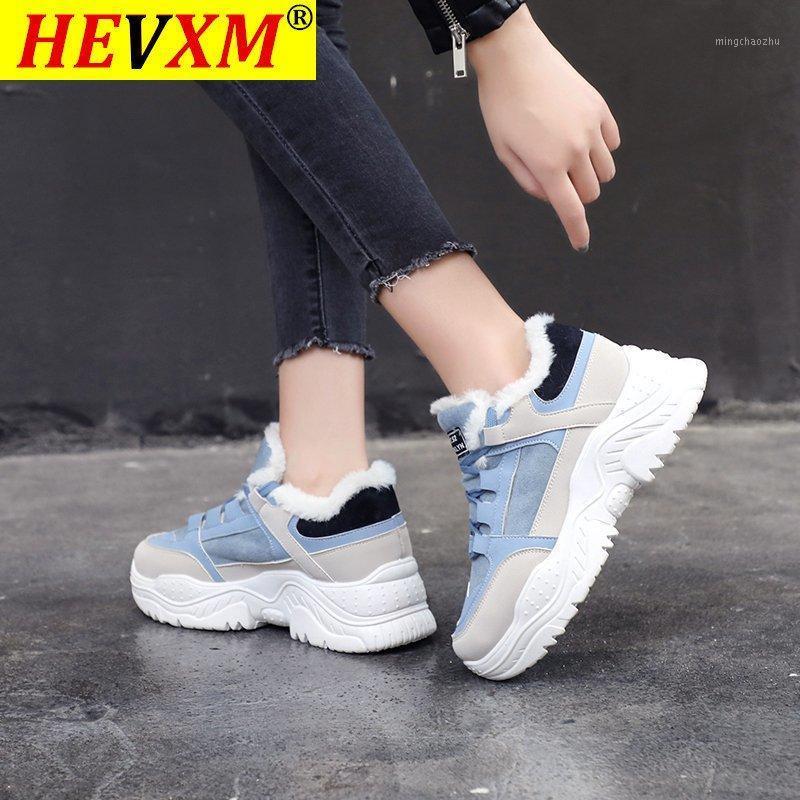 

Creepers Ankle Boots Women Platform Boots Female Winter Lace-Up Winter Sneakers Women Shoes Booties Footwear1, Gray