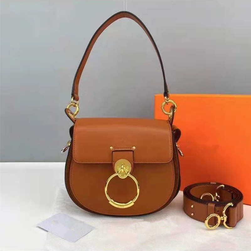 

2020 new tide restoring ancient ways is sell like hot cakes wide shoulder belt oblique satchel rings contracted saddle bag lady cross packa, See chart