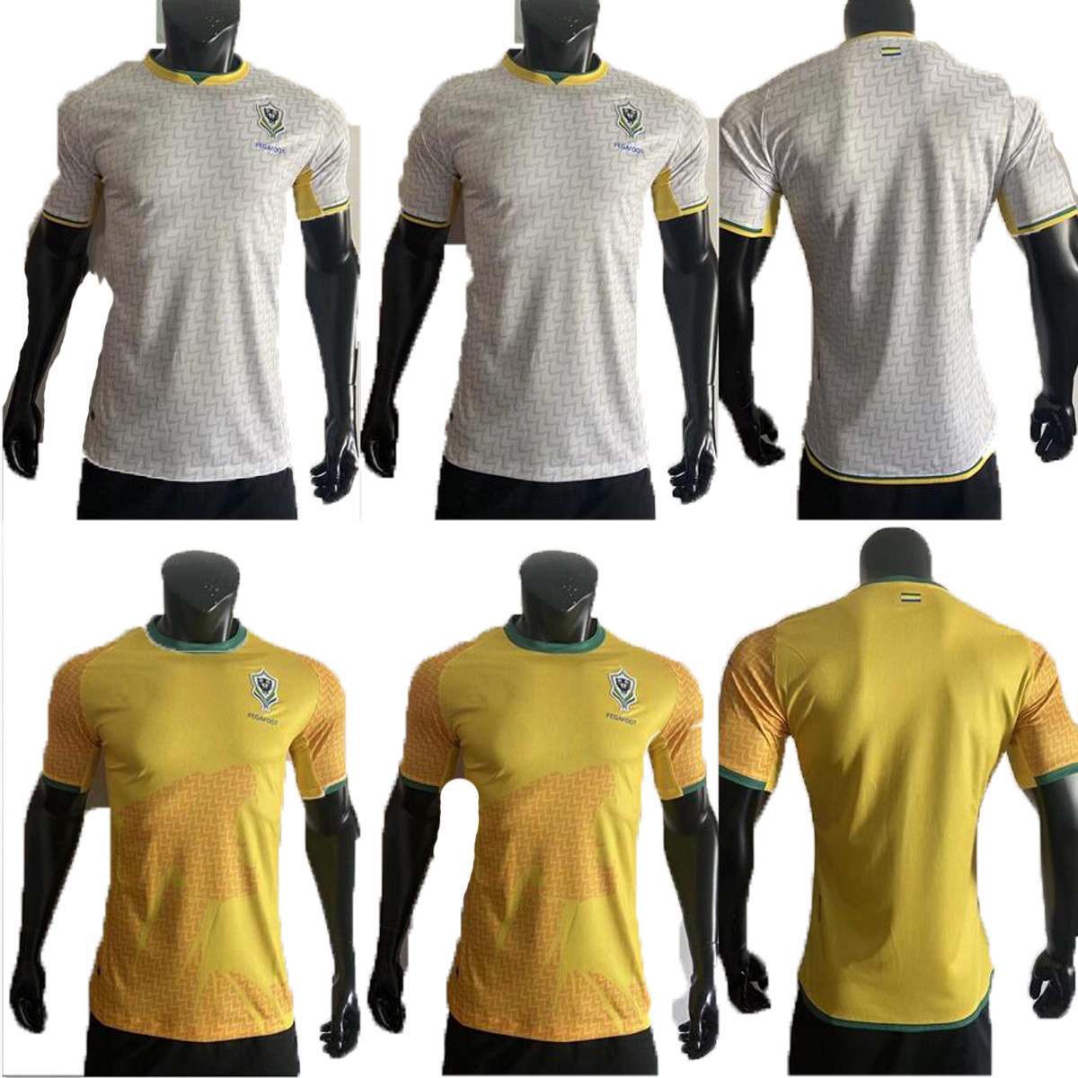 

Player version 21 22 soccer jersey home and away Gabon 2021 2022 football shirt FEGAFOOT national team maillot de foot, Red
