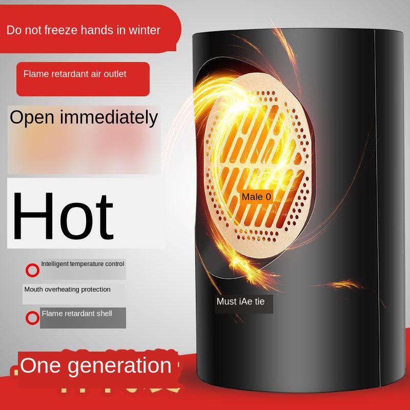 

Mini Portable Electric Heaters Plug-in Personal Space Warmer for Indoor Heating Camping Any Place Adjustable Thermostat